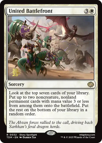 United Battlefront [Tarkir: Dragonstorm Prerelease Cards] 