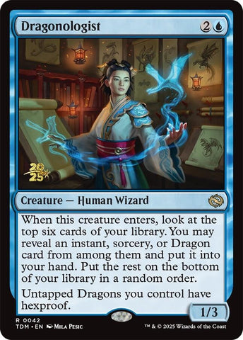 Dragonologist [Tarkir: Dragonstorm Prerelease Cards] 