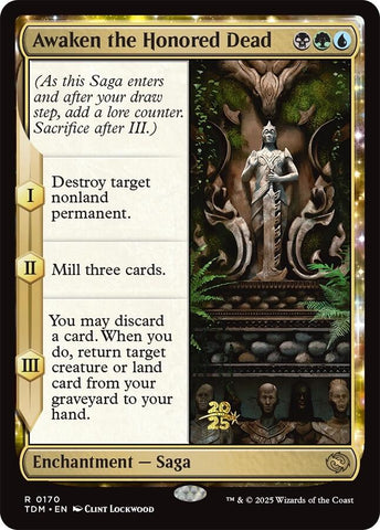 Awaken the Honored Dead [Tarkir: Dragonstorm Prerelease Cards] 