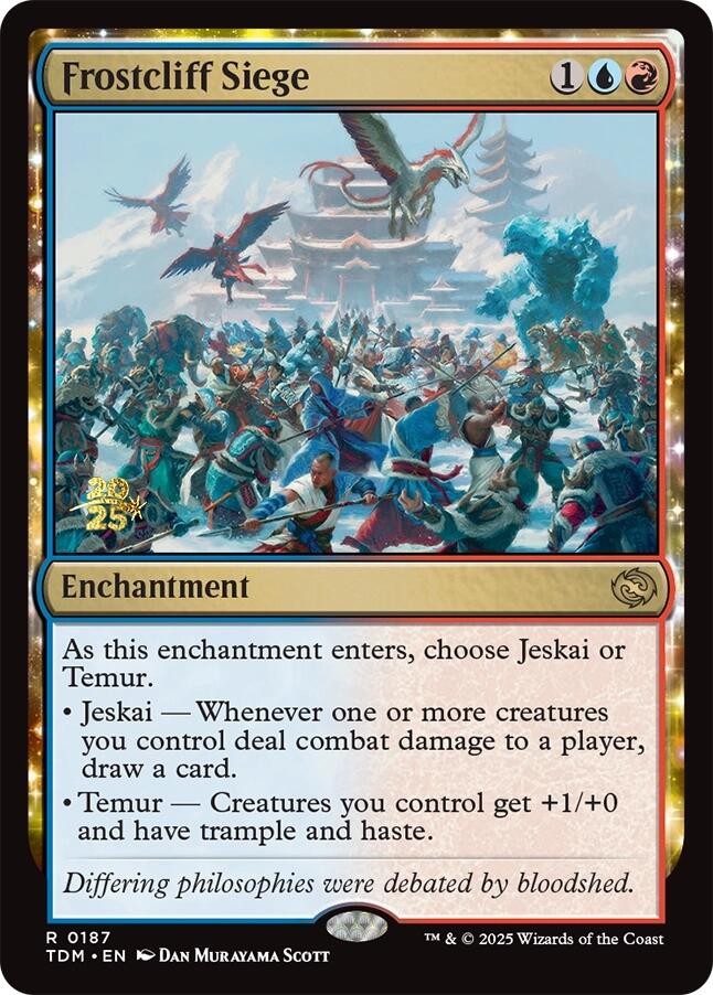 Frostcliff Siege [Tarkir: Dragonstorm Prerelease Cards] 