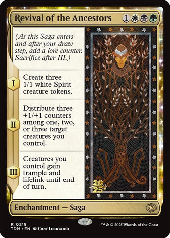 Revival of the Ancestors [Tarkir: Dragonstorm Prerelease Cards] 