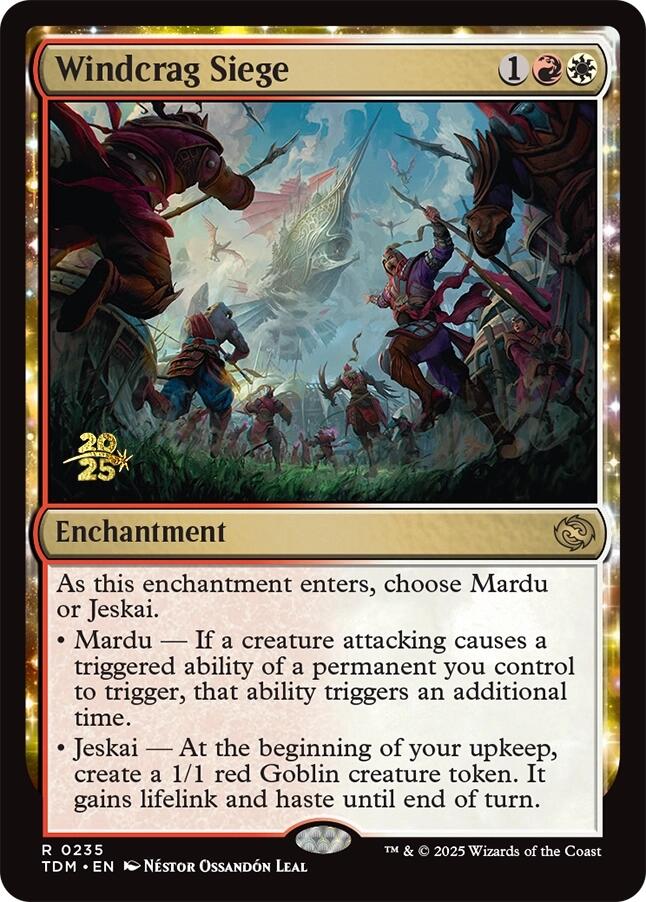 Windcrag Siege [Tarkir: Dragonstorm Prerelease Cards] 