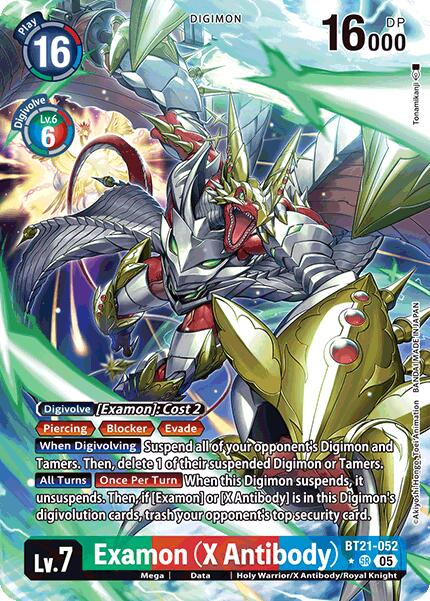 Exam [BT21-052] (X Antibody) (Alternate Art) [World Convergence] 