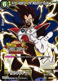 King Vegeta, the Majestic Ruler (Winner Stamped) (DB1-066) [Tournament Promotion Cards] 