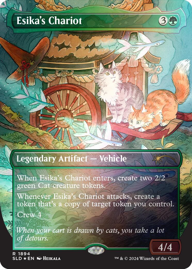 Esika's Chariot (Rainbow Foil) [Secret Lair Drop Series] 