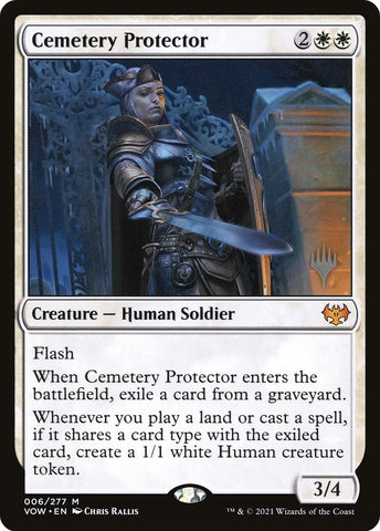 Cemetery Protector [Aetherdrift Promos] 
