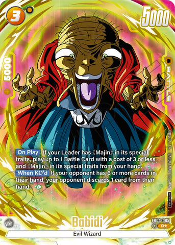 Babidi (Alternate Art - Limited Pack 01) [Fusion World Promotion Cards] 