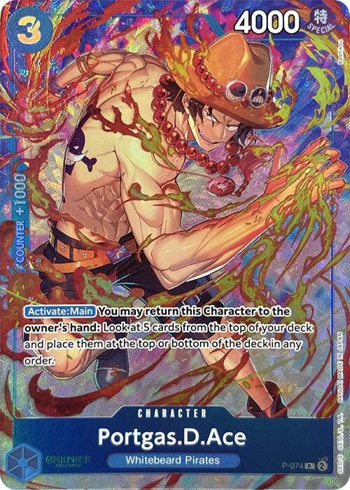 Portgas.D.Ace (Premium Card Collection -Best Selection Vol. 3-) [One Piece Promotion Cards] 