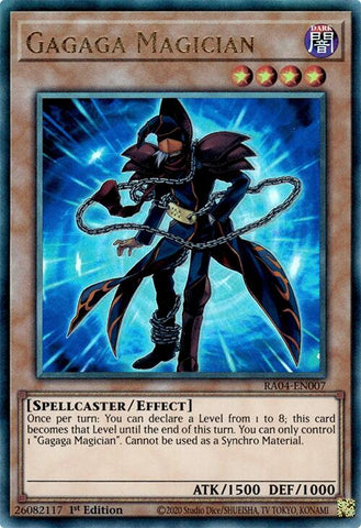 Gagaga Magician [RA04-EN007] Ultimate Rare 