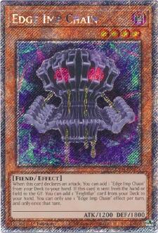 Edge Imp Chain [RA04-EN014] Platinum Secret Rare 