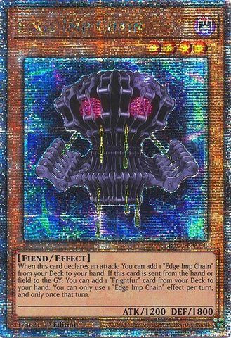 Edge Imp Chain [RA04-EN014] Quarter Century Secret Rare 