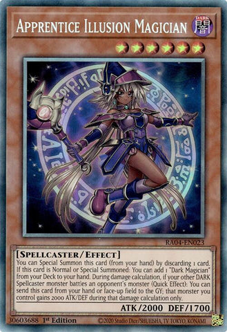 Apprentice Illusion Magician [RA04-EN023] Collector's Rare 
