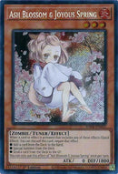 Ash Blossom &amp; Joyous Spring (Alternate Art) [RA04-EN025] Secret Rare 