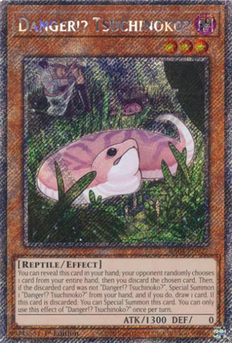 Hazard!? Tsuchinoko? [RA04-EN027] Platinum Secret Rare 