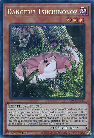 Hazard!? Tsuchinoko? [RA04-EN027] Secret Rare 