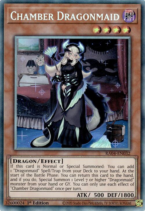 Chamber Dragonmaid [RA04-EN032] Collector's Rare