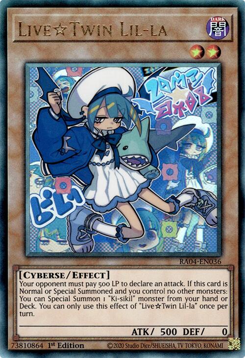 LiveTwin Lil-la [RA04-EN036] Ultimate Rare