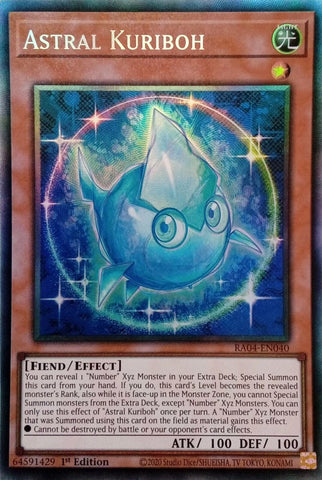 Astral Kuriboh [RA04-EN040] Collector's Rare 