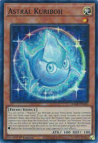 Astral Kuriboh [RA04-EN040] Super Rare 