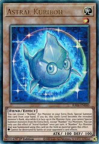 Astral Kuriboh [RA04-EN040] Ultimate Rare 