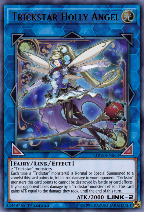 Trickstar Holly Angel [MP18-EN063] Ultra Rare 