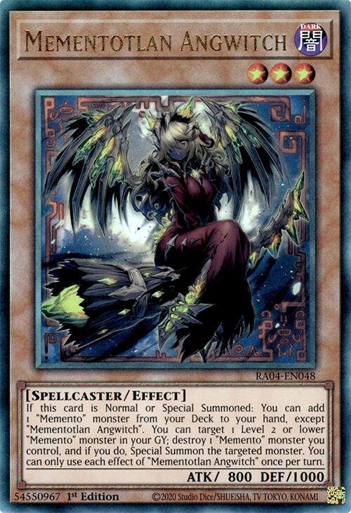 Mementotlan Angwitch [RA04-EN048] Ultimate Rare
