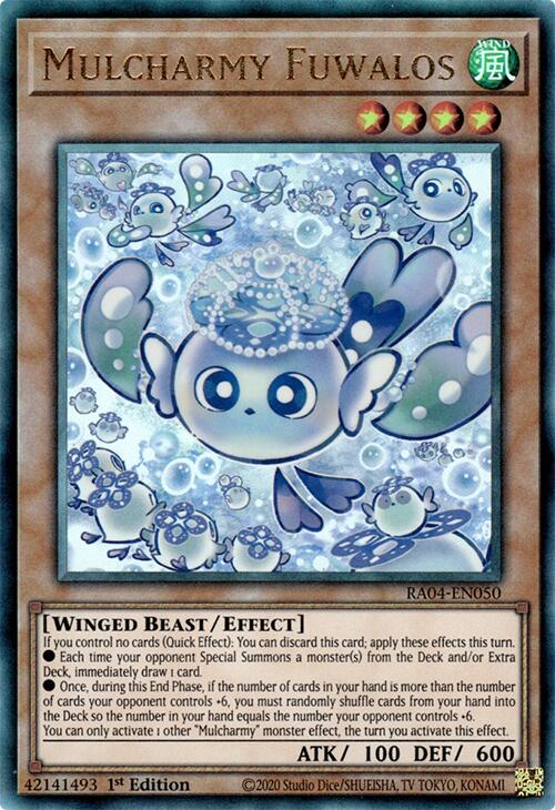 Mulcharmy Fuwalos [RA04-EN050] Ultimate Rare