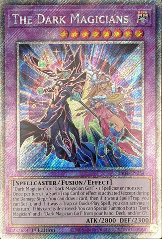 The Dark Magicians [RA04-EN054] Platinum Secret Rare 