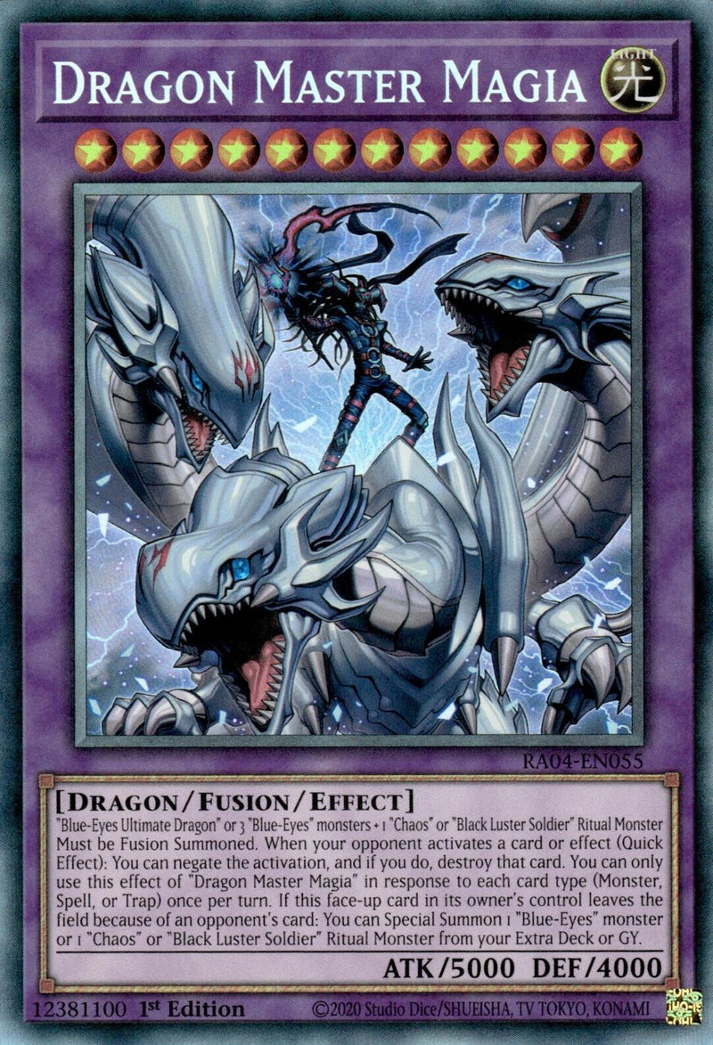 Dragon Master Magia [RA04-EN055] Collector's Rare