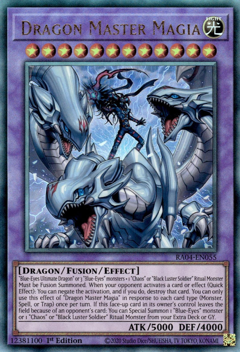 Dragon Master Magia [RA04-EN055] Ultimate Rare