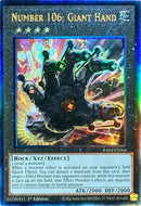 Number 106: Giant Hand [RA04-EN066] Ultimate Rare 