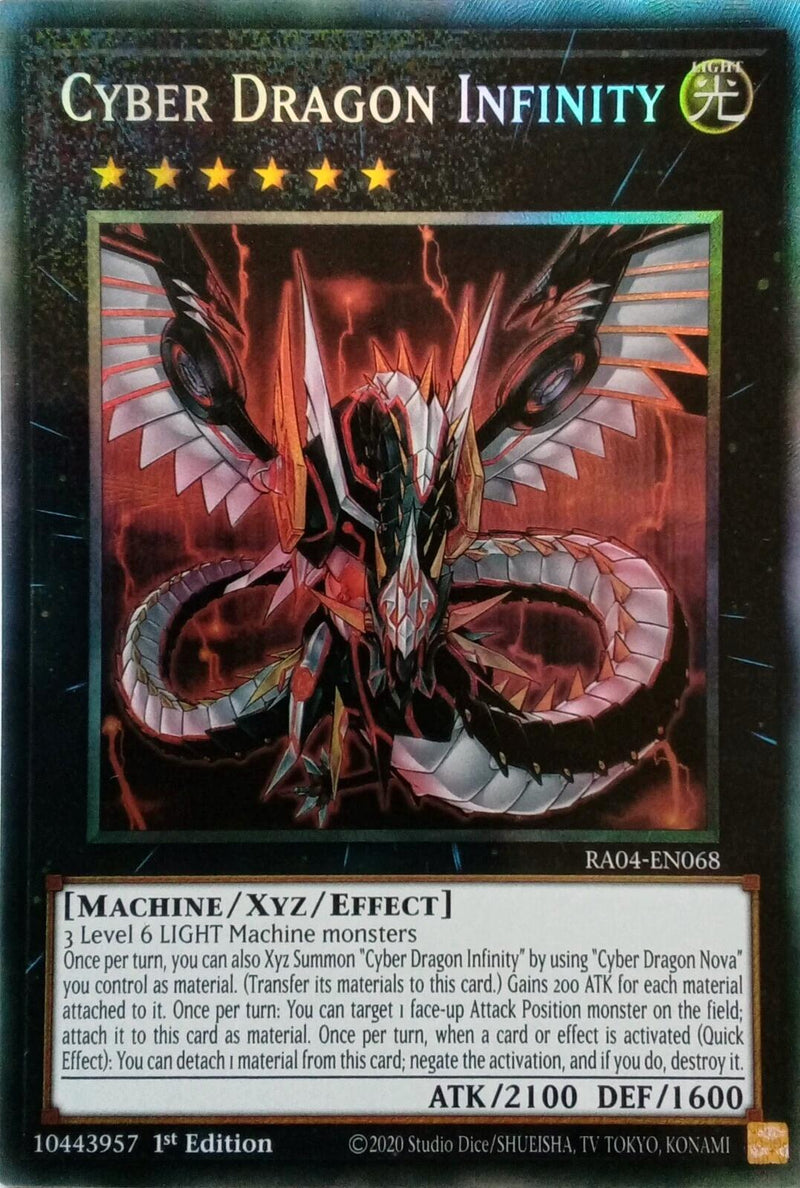 Cyber Dragon Infinity [RA04-EN068] Collector's Rare