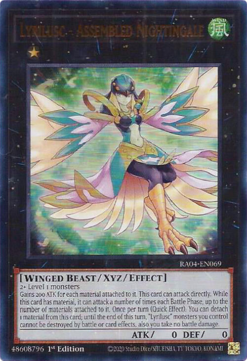 Lyrilusc - Assembled Nightingale [RA04-EN069] Ultra Rare 