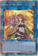 Hiita the Fire Charmer, Ablaze [RA04-EN074] Quarter Century Secret Rare 