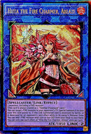 Hiita the Fire Charmer, Ablaze [RA04-EN074] Ultimate Rare 