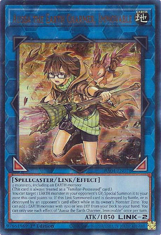 Aussa the Earth Charmer, Immovable [RA04-EN078] Ultra Rare 
