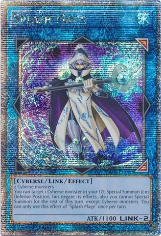 Splash Mage [RA04-EN080] Quarter Century Secret Rare 