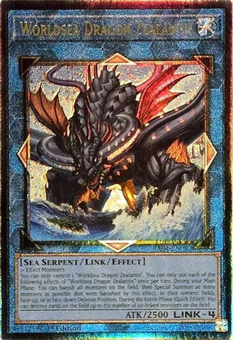 Worldsea Dragon Zealantis [RA04-EN082] Ultimate Rare 