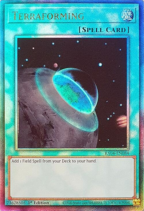 Terraforming [RA04-EN084] Ultimate Rare