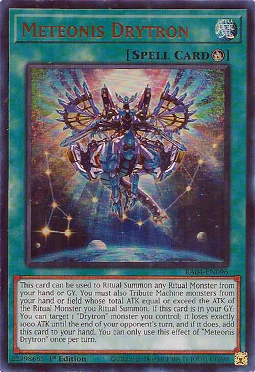 Meteonis Drytron [RA04-EN096] Ultra Rare 
