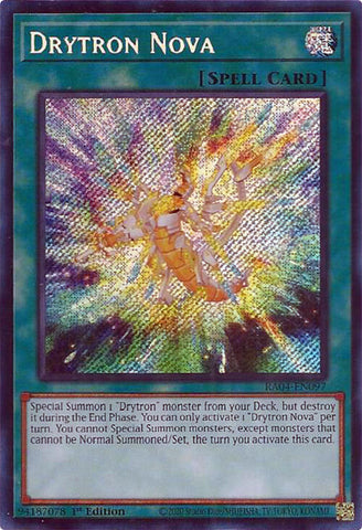 Drytron Nova [RA04-EN097] Secret Rare 