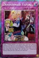 Dragonmaid Tidying [RA04-EN102] Platinum Secret Rare 