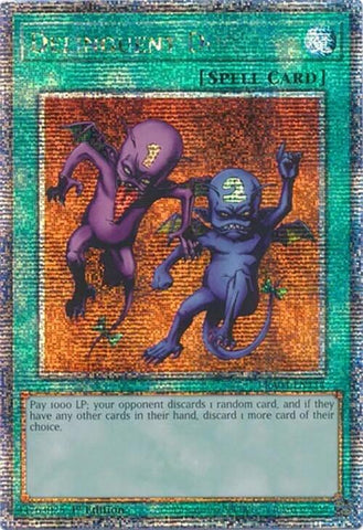 Delinquent Duo [RA04-EN114] Quarter Century Secret Rare 