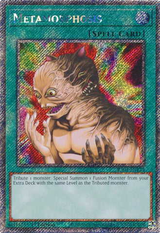 Metamorphosis [RA04-EN123] Platinum Secret Rare 