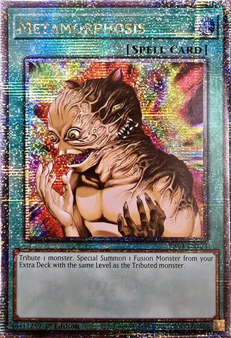 Metamorphosis [RA04-EN123] Quarter Century Secret Rare 