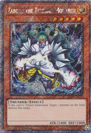 Zaborg the Thunder Monarch [RA04-EN125] Platinum Secret Rare 