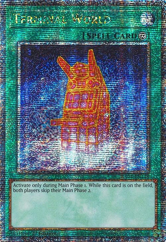 Terminal World [RA04-EN148] Quarter Century Secret Rare 