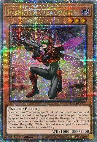 Inzektor Dragonfly [RA04-EN172] Quarter Century Secret Rare 