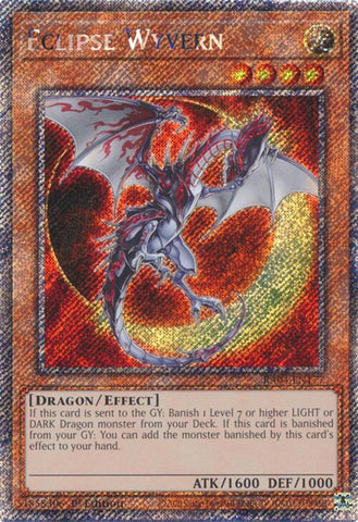 Eclipse Wyvern [RA04-EN177] Platinum Secret Rare 