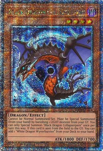Black Dragon Collapserpent [RA04-EN204] Quarter Century Secret Rare 